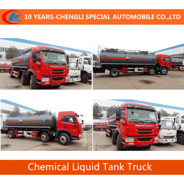 Chemical Liquid Tank Truck Tanker Truck 25 Cbm for Sale